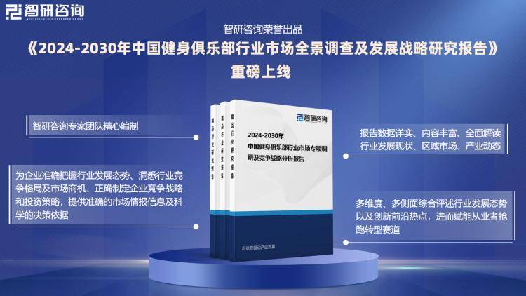 2024版中国健身俱乐部行业发展现状及投资前景研究报告（智研咨询）